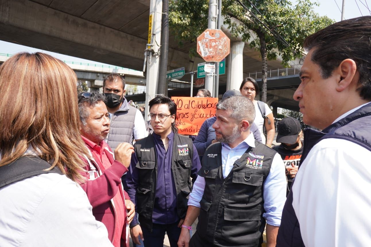 Mauricio Tabe pide reubicar pilote de Cablebús de escuela